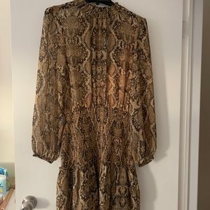 Brand new never worn printed dress